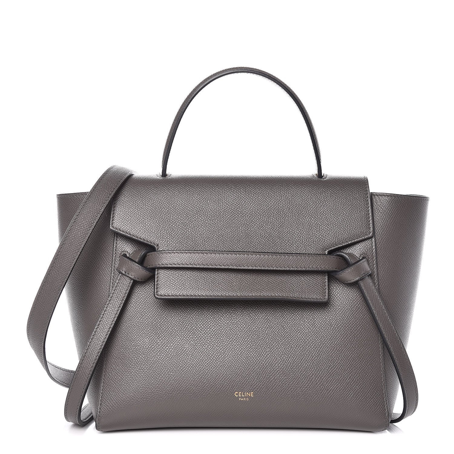 Celine Baby Grained Calfskin Micro Belt Bag Grey 1 of 13