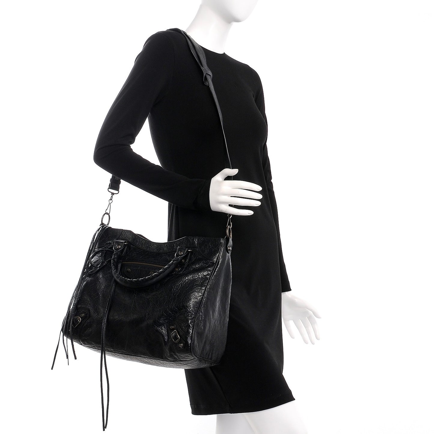 Agneau Classic Hardware Velo Black