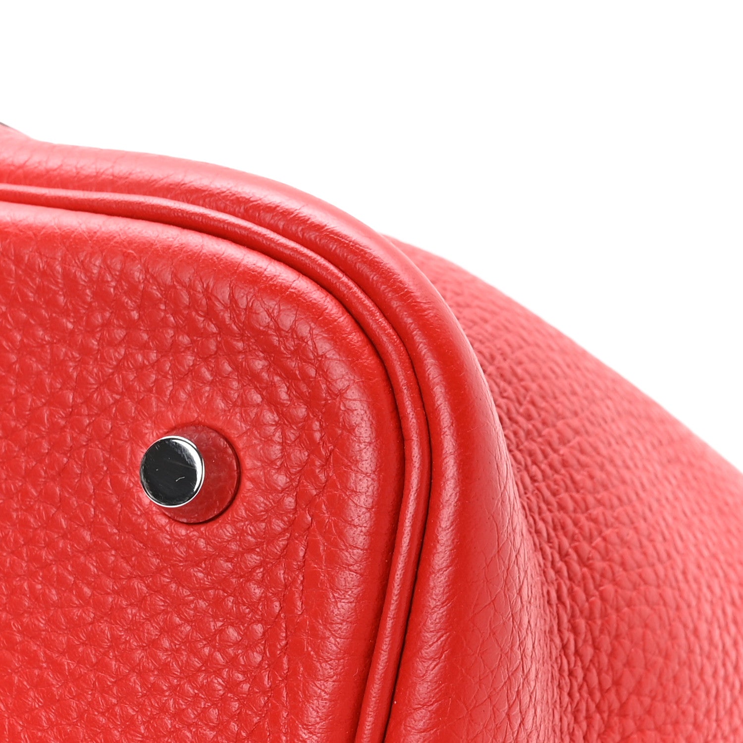 Hermes Taurillon Clemence Picotin Lock 22 MM Rouge Tomate 1869865