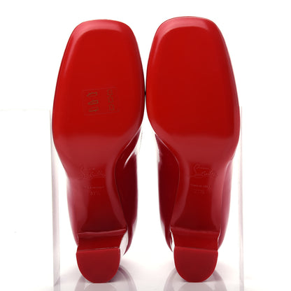 Christian Louboutin Patent Cadrilla 70 Pumps 37.5 Loubi 6 of 10