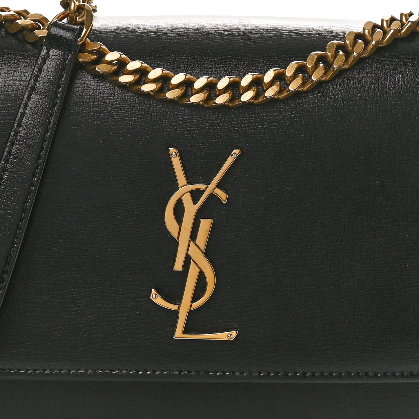 Calfskin Medium Monogram Sunset Black
