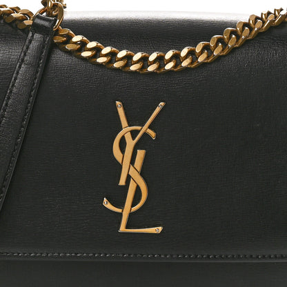 Saint Laurent Calfskin Medium Monogram Sunset Black 8 of 11