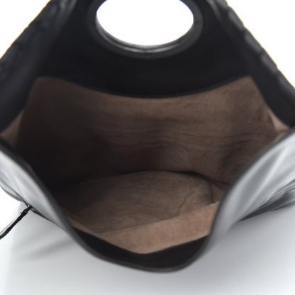 Bottega Veneta Nappa Intrecciato Turnlock Clutch Black 5 of 7