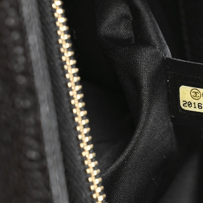 Chanel Caviar Quilted Grand Shopping Tote GST Black 7 of 11