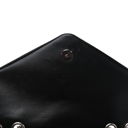 Saint Laurent Calfskin Y Quilted Monogram Medium Loulou Chain Satchel Black 5 of 5
