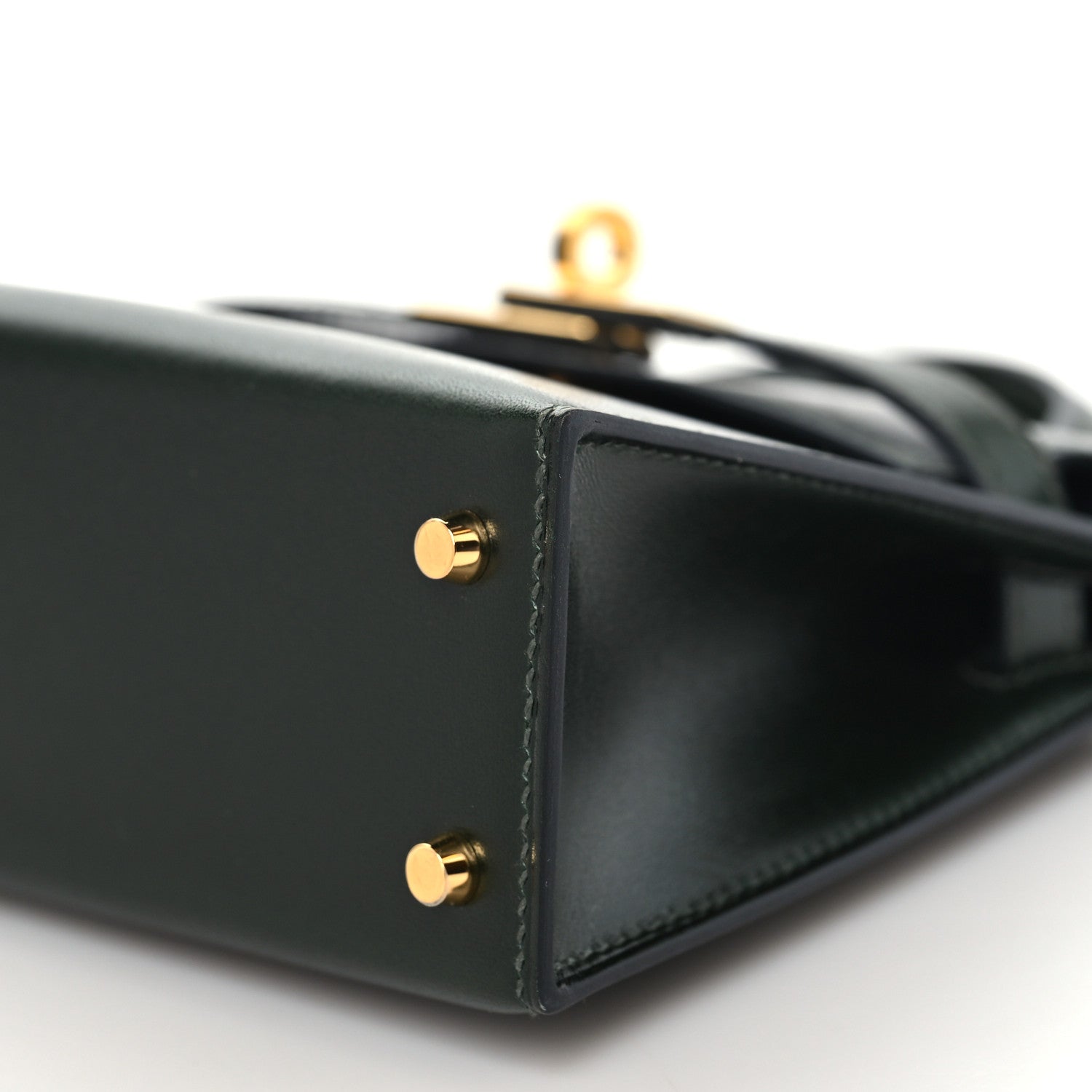 Hermes Box Mini Kelly Sellier 20 Vert Fonce 8 of 11