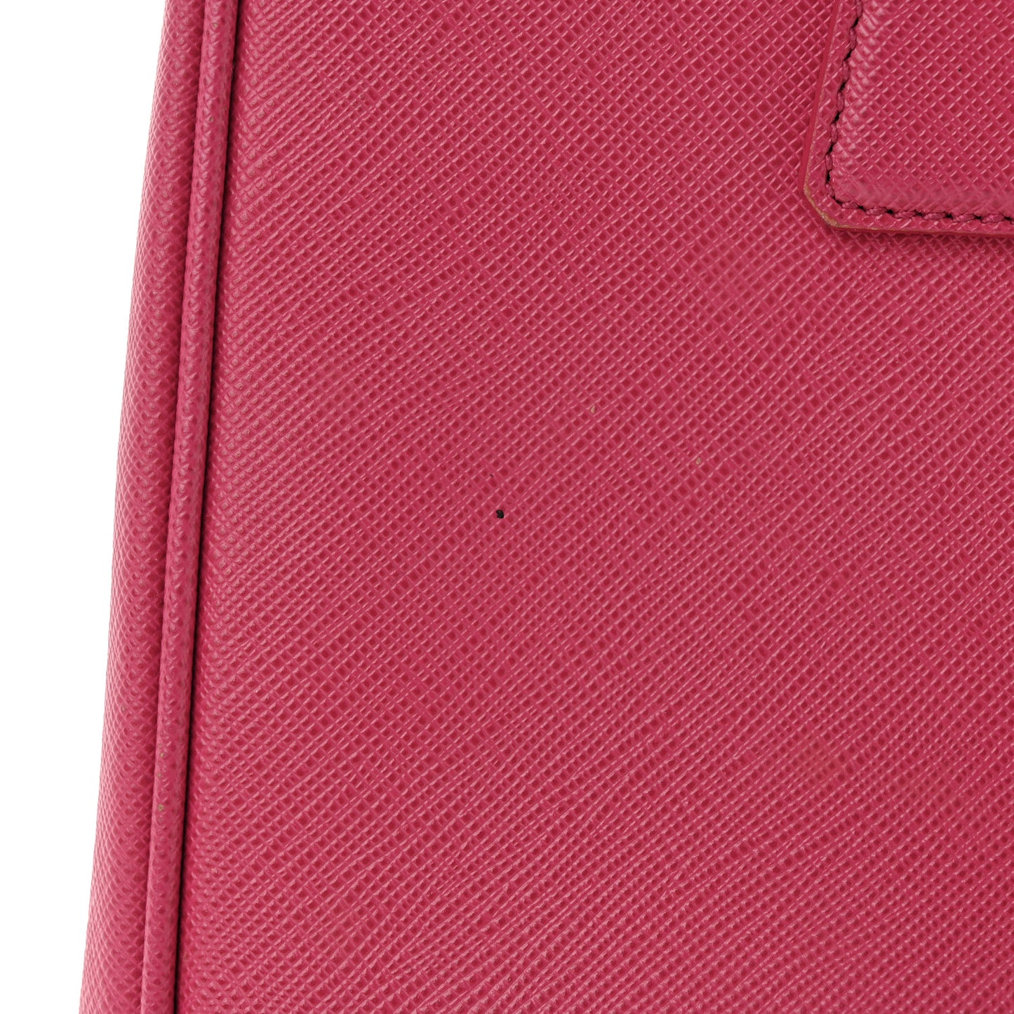 Saffiano Small Galleria Double Zip Tote Fuxia