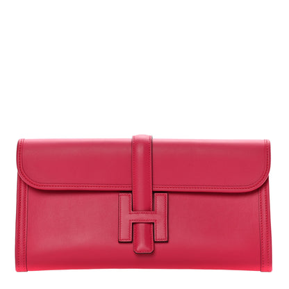 Hermes Swift Jige Elan 29 Clutch Framboise Rouge Sellier 1 of 11