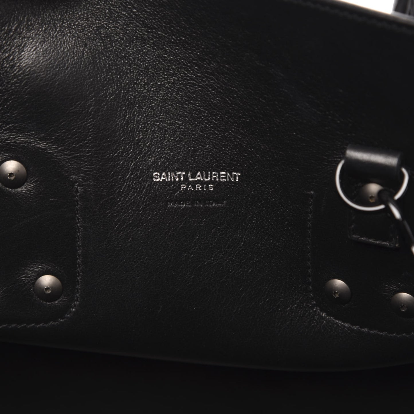 Calfskin Small Sac De Jour Black