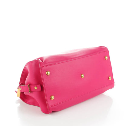 Saint Laurent Calfskin Medium Classic Y Cabas Fuchsia 4 of 6