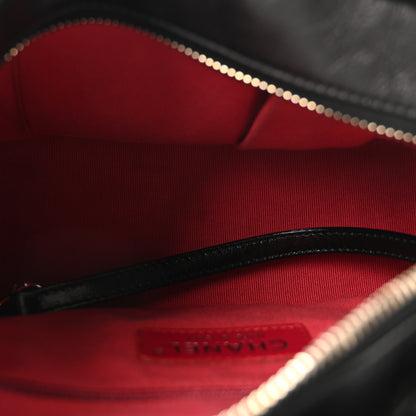 Chanel Aged Calfskin Quilted Small Gabrielle Hobo Black 5 of 9