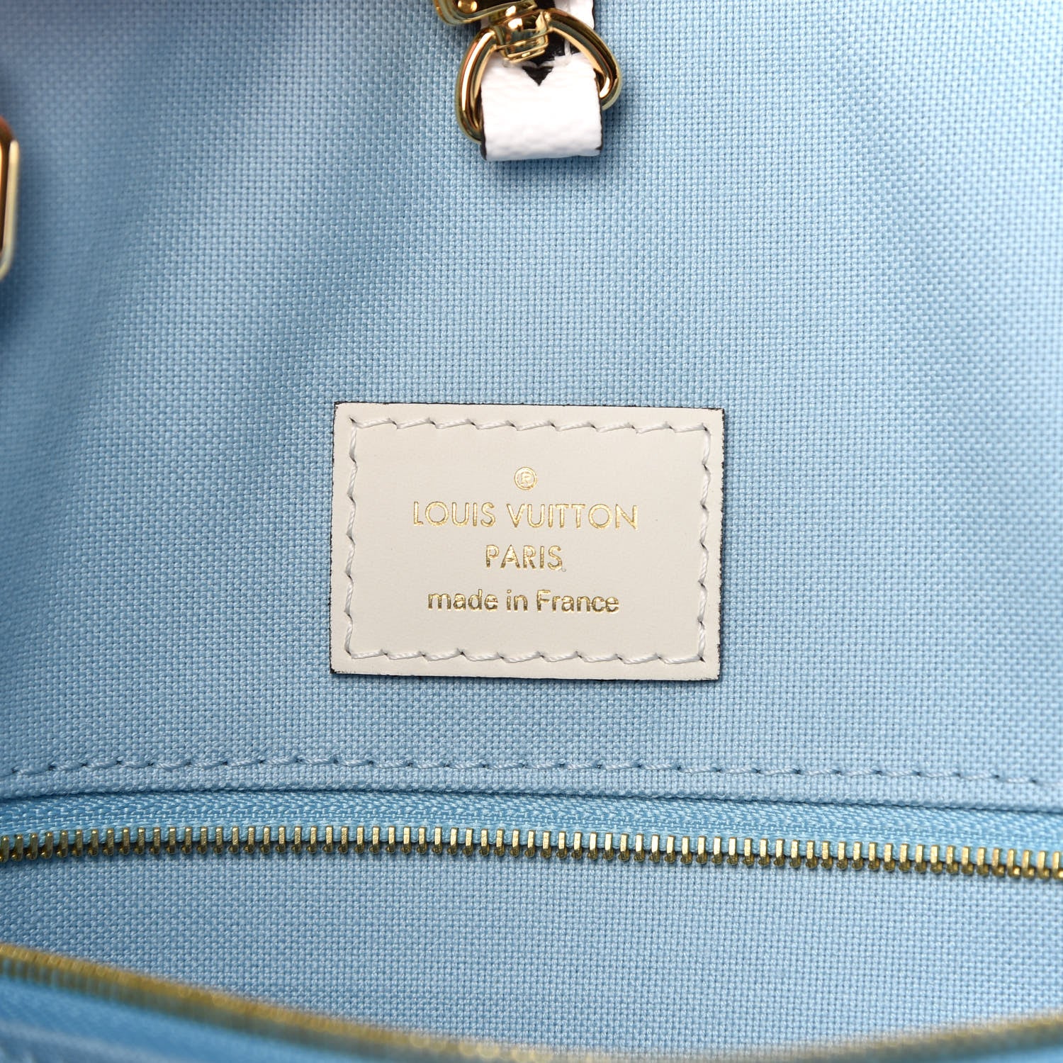 Louis Vuitton Monogram Giant Santa Monica Onthego Blue 7 of 12