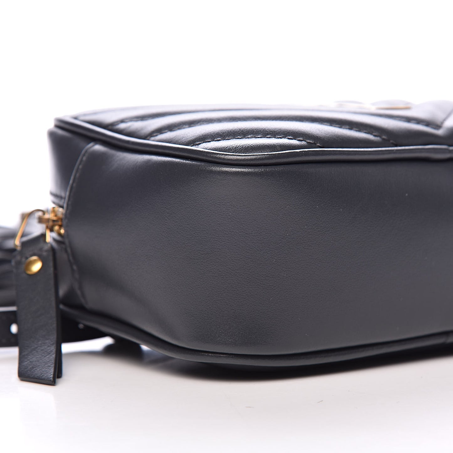 Calfskin Matelasse Monogram Lou Belt Bag Dark Smog