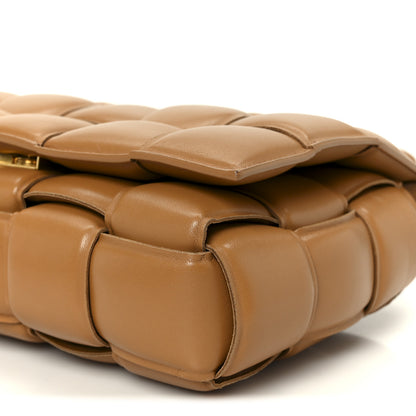 Bottega Veneta Nappa Maxi Intreccio Padded Cassette Crossbody Bag Caramel 12 of 12