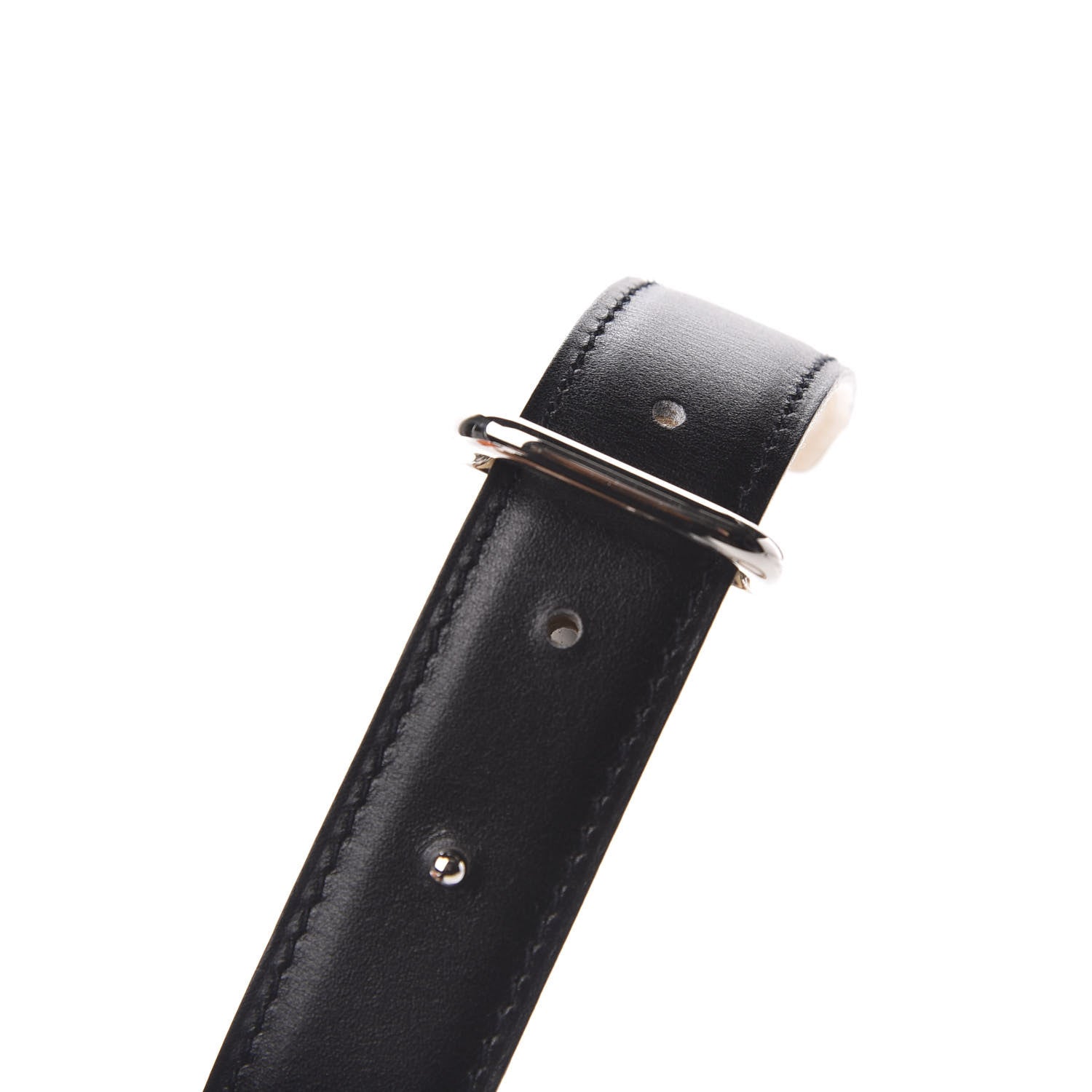Hermes Box 24mm Belt 90 Black Parchemin 3 of 6