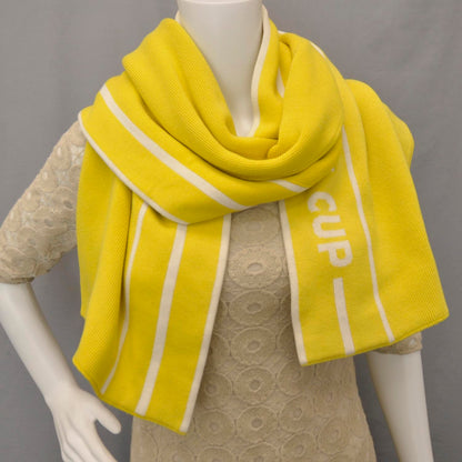 Louis Vuitton Cotton Cashmere Cup Scarf Yellow 2 of 4