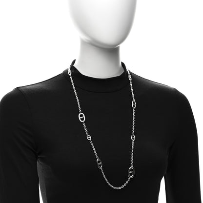 Hermes Sterling Silver Farandole Necklace 80 2 of 5