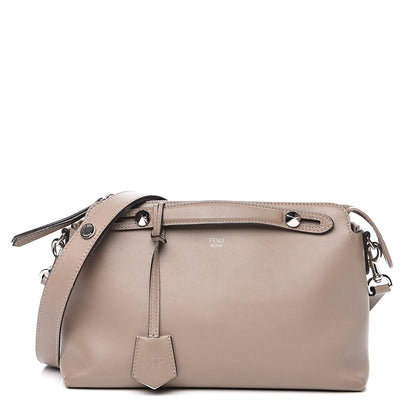 Fendi Vitello Dolce Medium By The Way Boston Bag Tortora 1 of 12