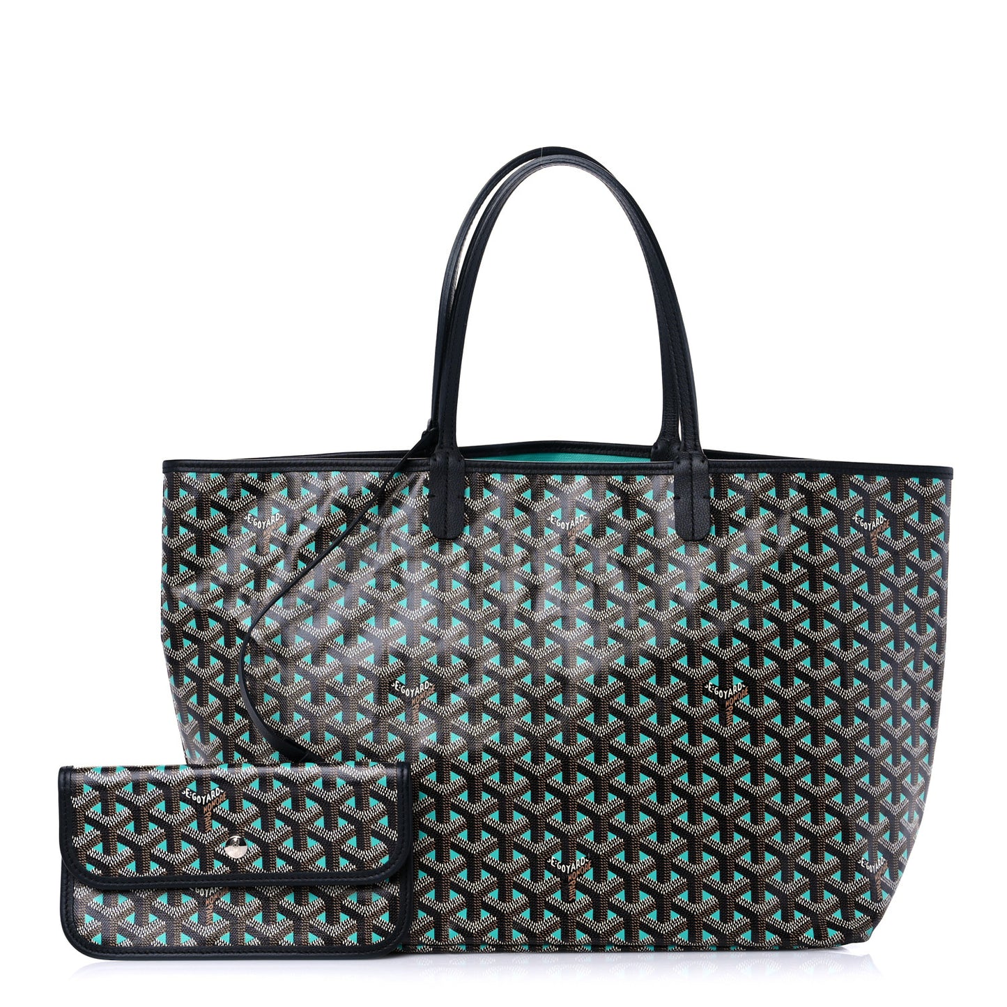Goyardine Saint Louis Claire Voie PM Black Opaline