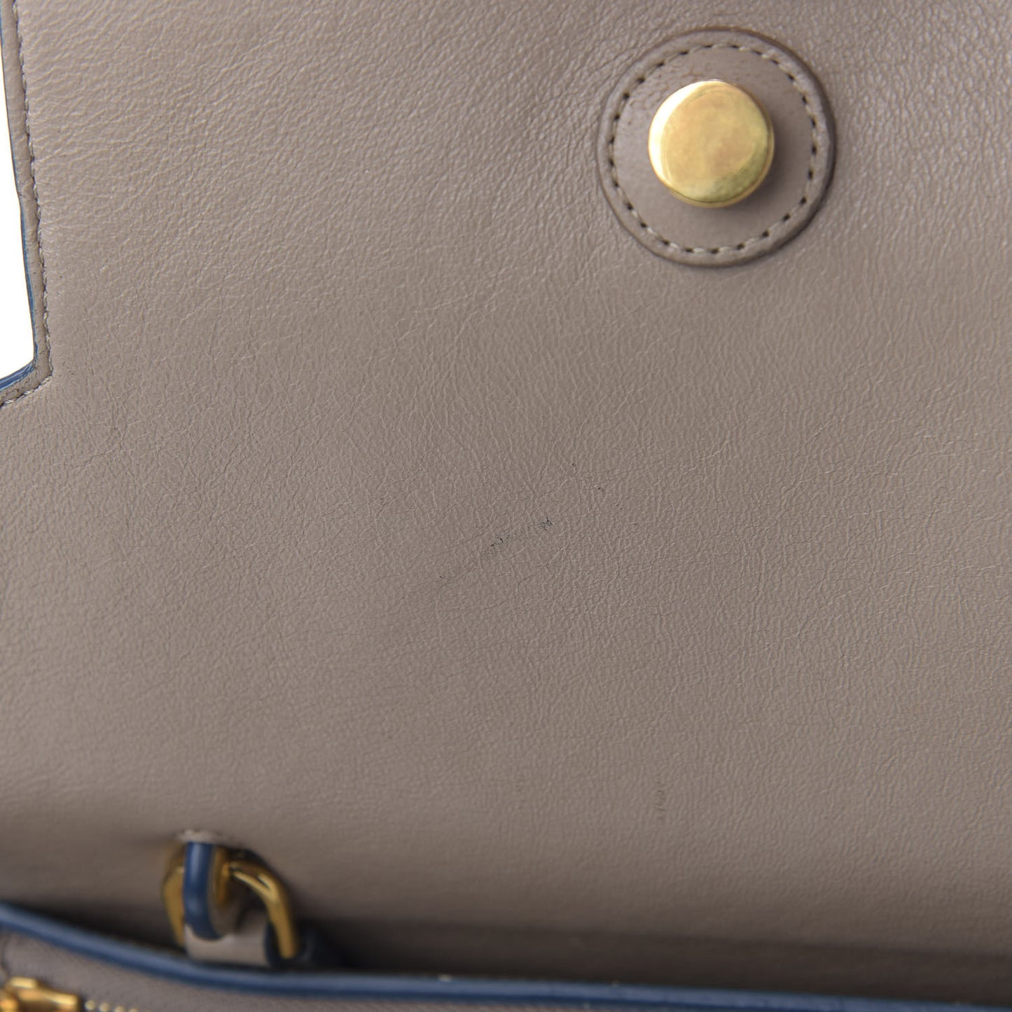 Smooth Calfskin Mini Belt Bag Light Taupe