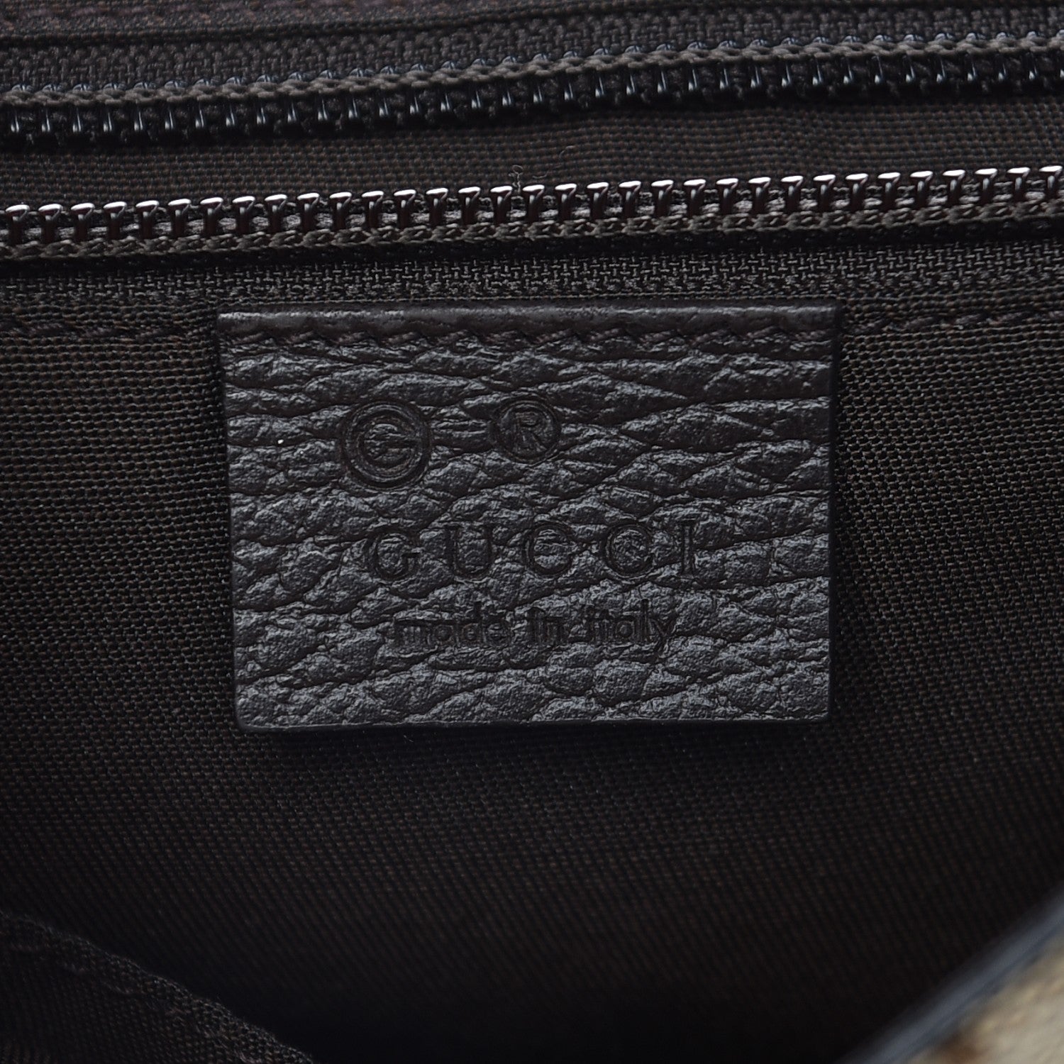 Gucci Monogram Flap Messenger Bag Beige Dark Brown 7 of 11