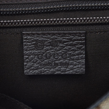 Gucci Monogram Flap Messenger Bag Beige Dark Brown 7 of 11