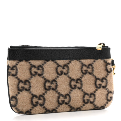 Gucci Covered Wool GG Monogram Smartphone Case Beige Ebony 3 of 11