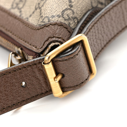 Gucci GG Supreme Monogram Web Small Ophidia Half Moon Hobo Brown 13 of 13