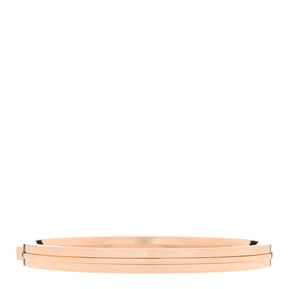 Tiffany 18K Rose Gold Diamond T Hinged Pave Bracelet 2 of 4