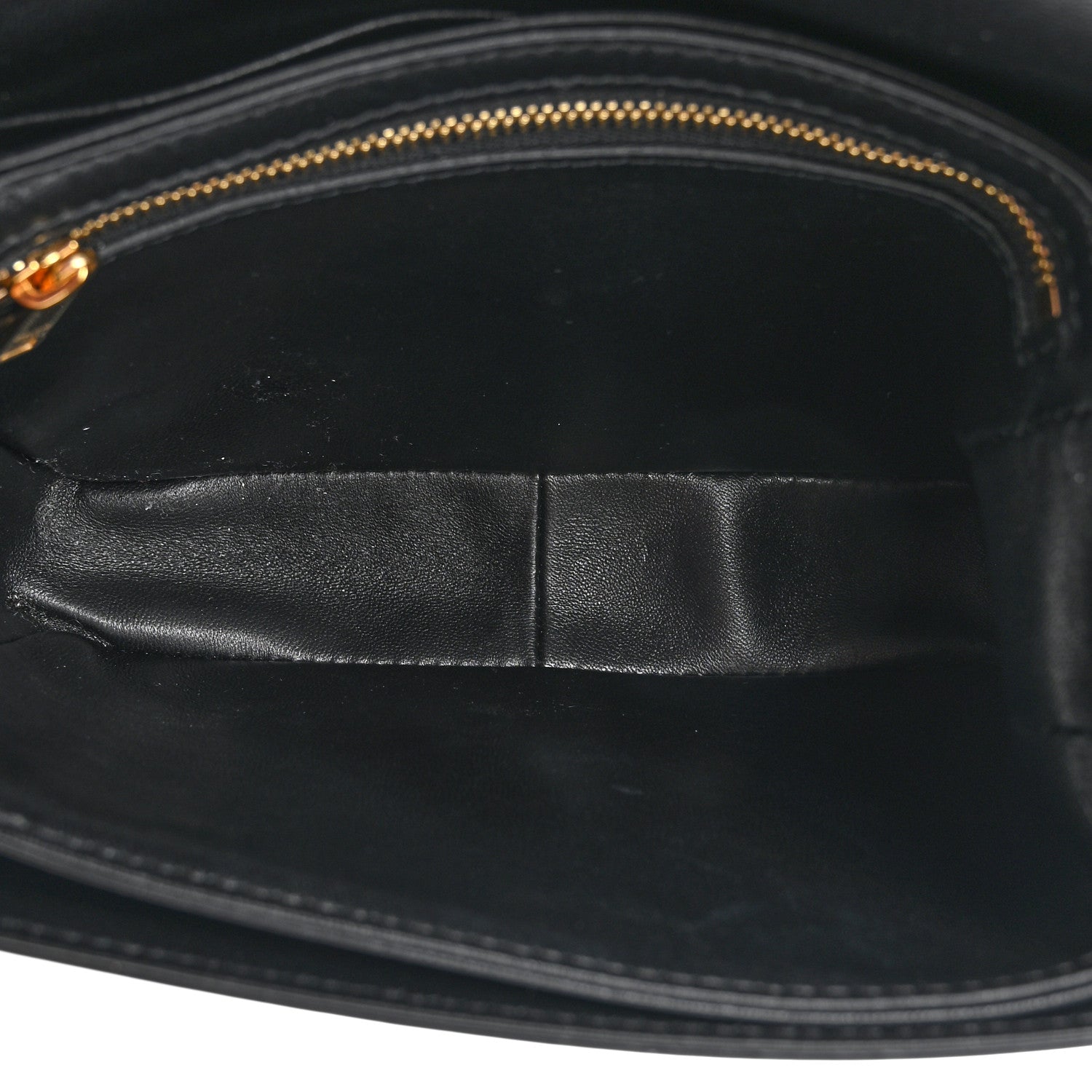 Celine Shiny Calfskin Teen Triomphe Black 5 of 13