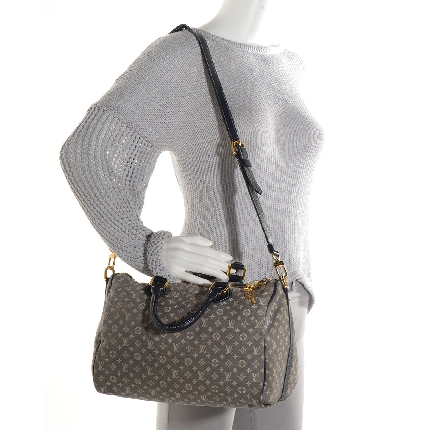 Monogram Idylle Speedy Bandouliere 30 Encre