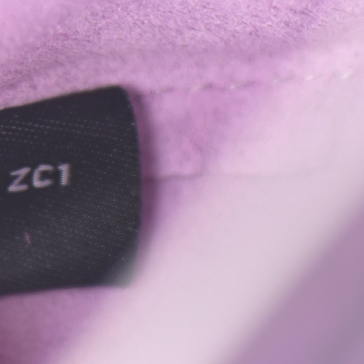 Lizard Embossed Calfskin Amberley Satchel Purple