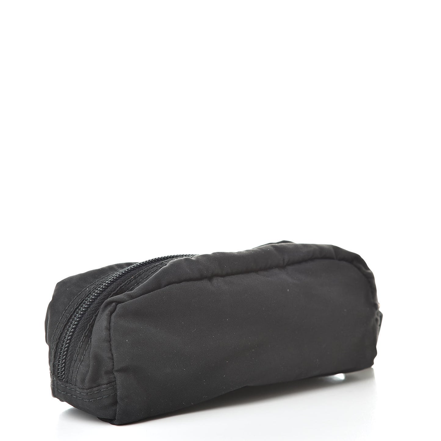 Nylon Tessuto Cosmetic Pouch Black