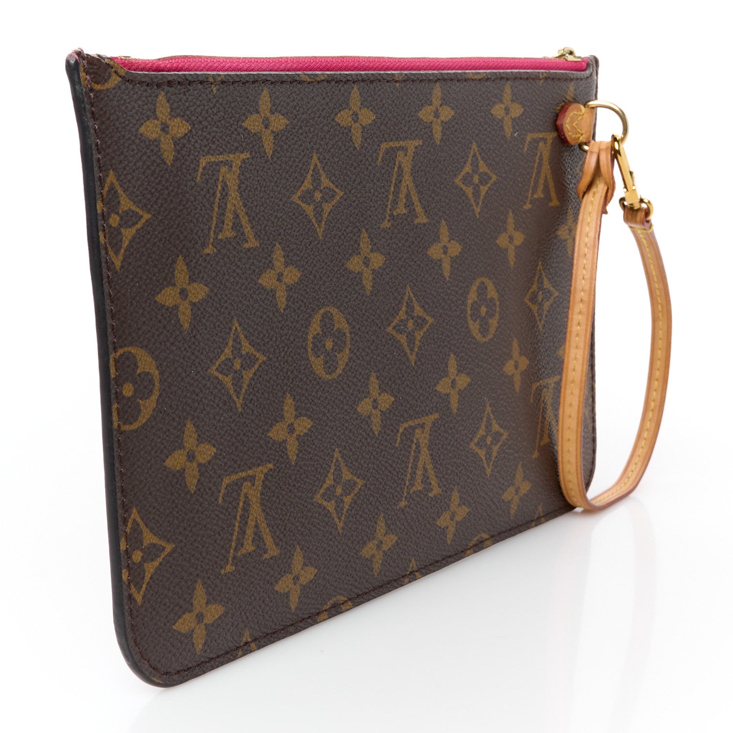 Louis Vuitton Monogram Neverfull MM GM Pochette Pivoine 3 of 9