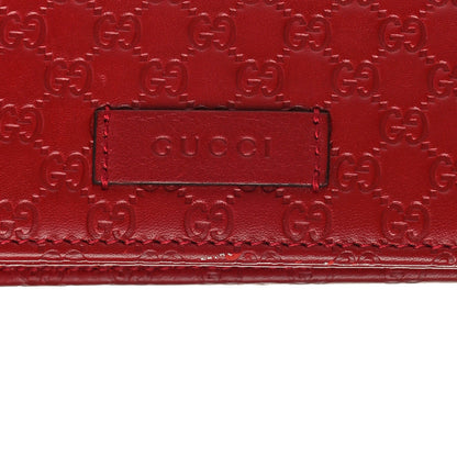 Gucci Microguccissima Crossbody Wallet Red 8 of 8