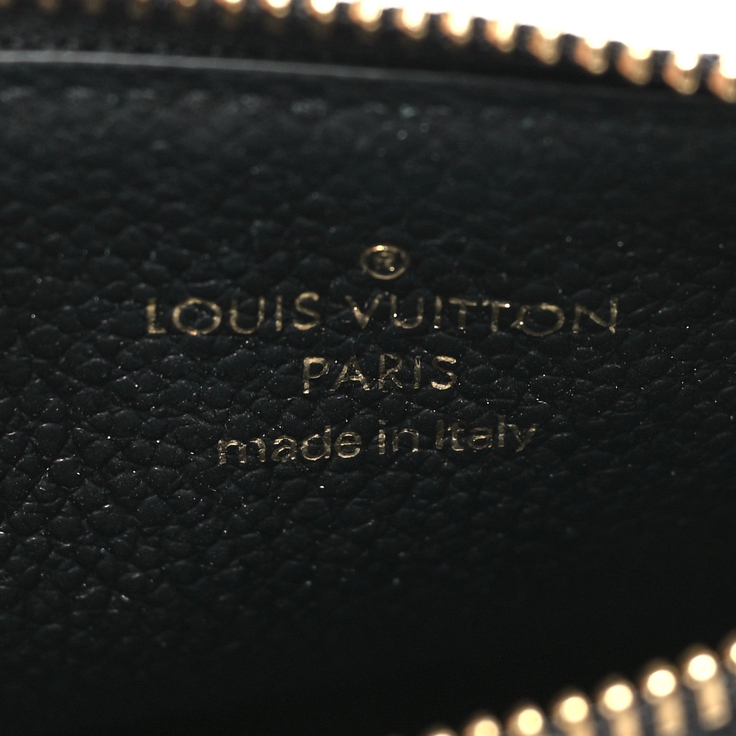 Louis Vuitton Empreinte Zipper Card Holder Black 6 of 11
