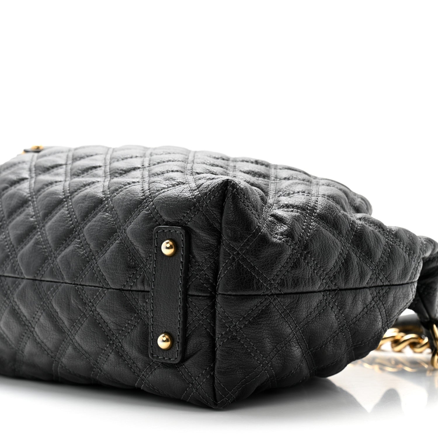 Marc Jacobs Calfskin Quilted Stam Hobo Black 8 of 9