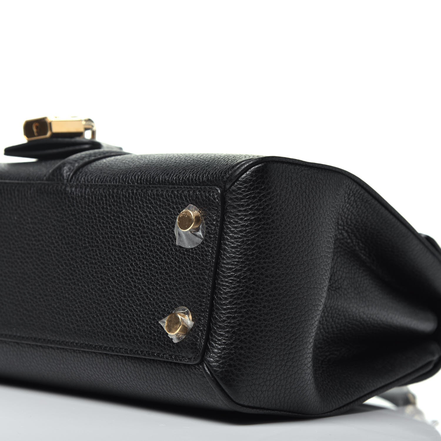 Celine Grained Calfskin Small 16 Top Handle Bag Black 11 of 11