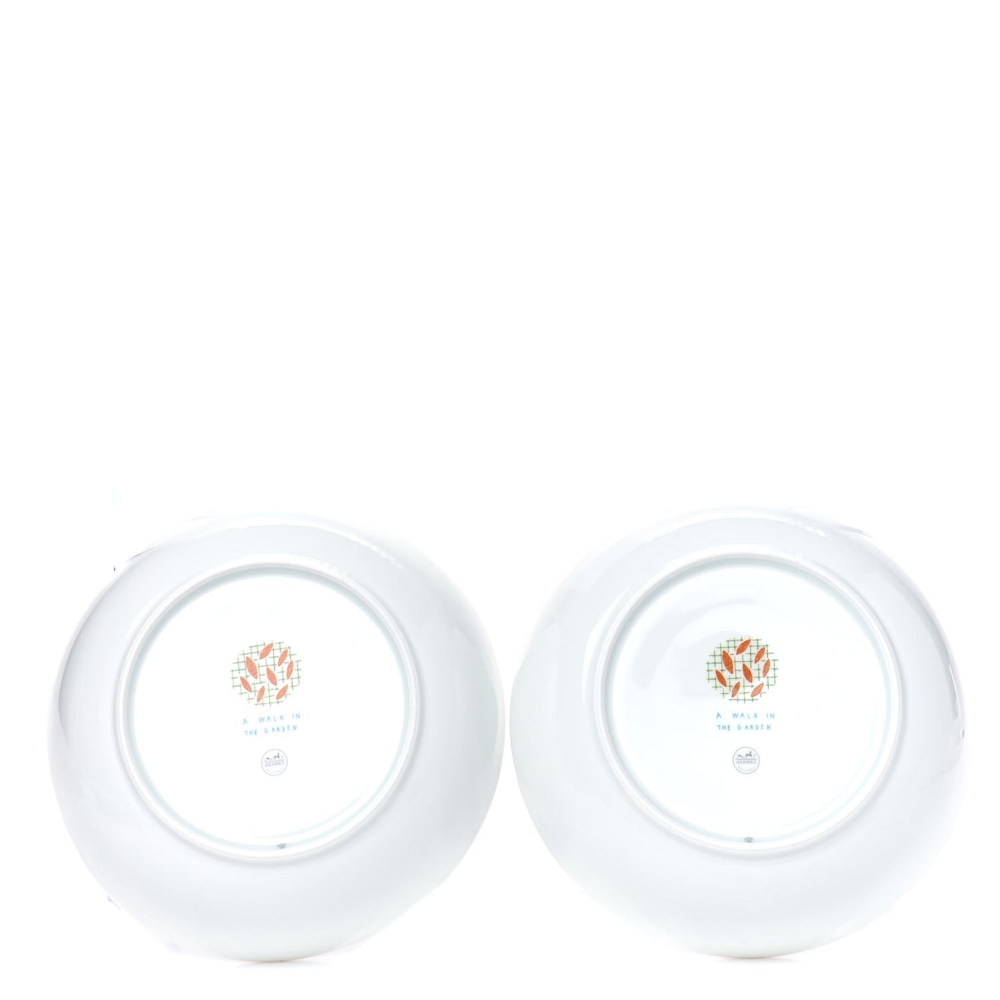 Porcelain Walk In The Garden Cereal Bowl Set of 2