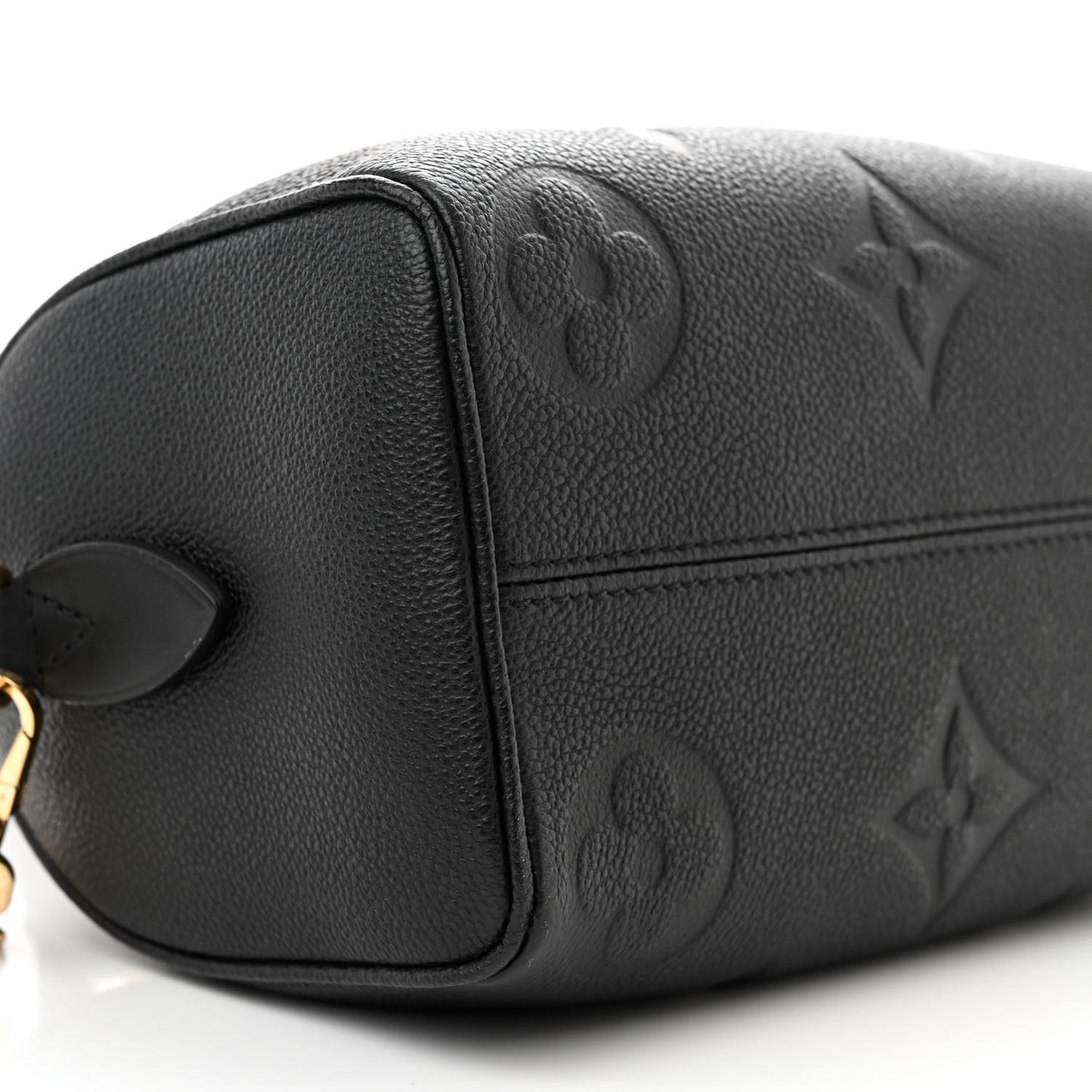 LOUIS VUITTON Empreinte Monogram Giant Speedy Bandouliere 20 Black