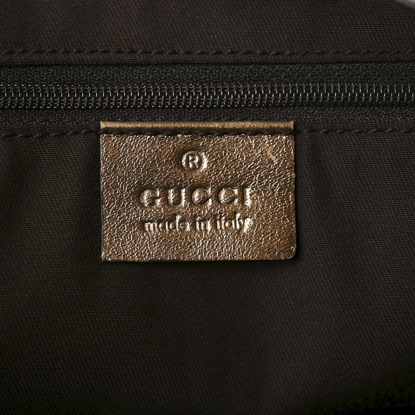 Satin Monogram Medium Abbey Shoulder Bag Bronze