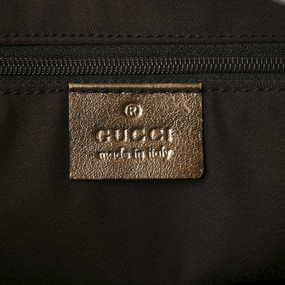Gucci Satin Monogram Medium Abbey Shoulder Bag Bronze 6 of 10
