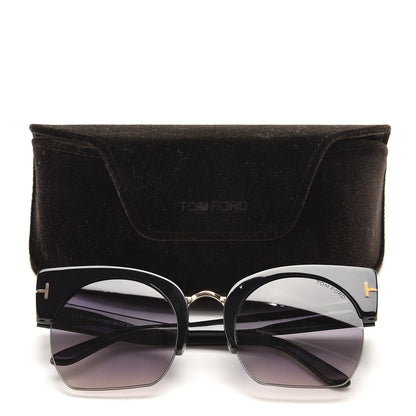 Tom Ford Savannah Sunglasses TF552 Black 9 of 9