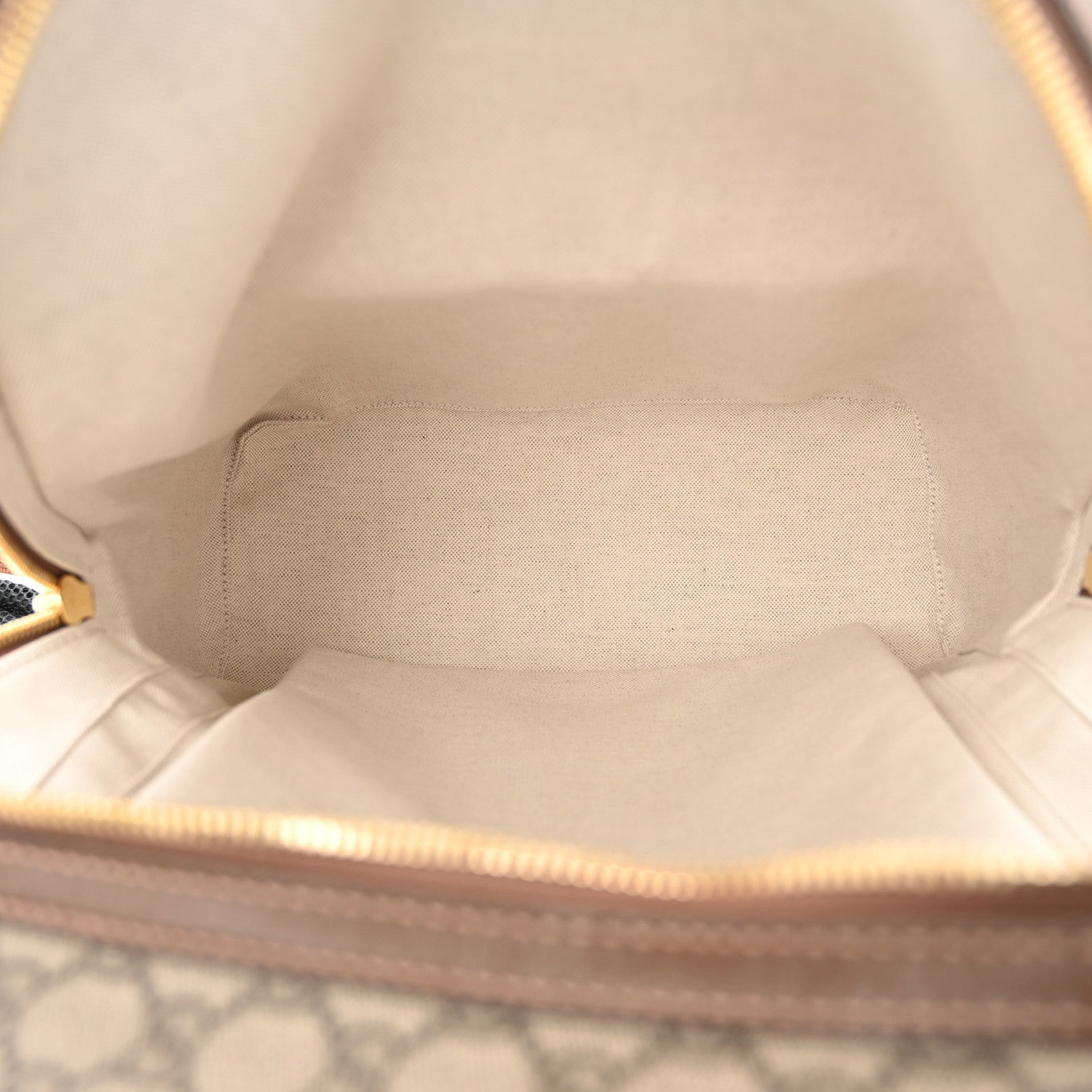 Gucci GG Supreme Monogram Textured Calfskin Retro Interlocking G Backpack Brown Beige 5 of 10