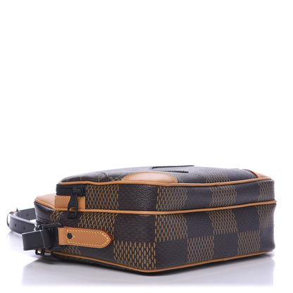 Louis Vuitton X NIGO Giant Damier Ebene Monogram Nil Messenger 4 of 9