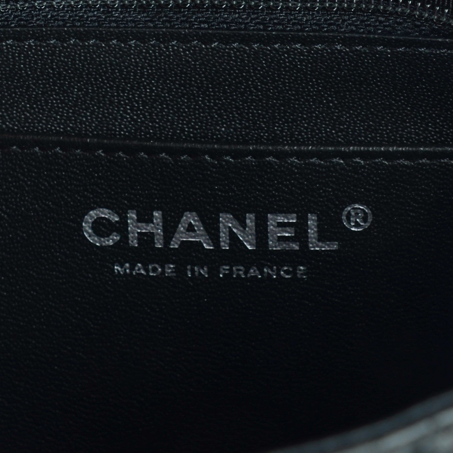 Chanel Lambskin Chevron Quilted Mini Square Flap So Black 8 of 9