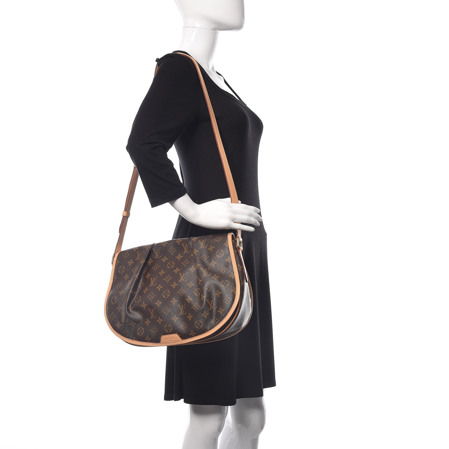 Louis Vuitton Monogram Menilmontant MM 2 of 10