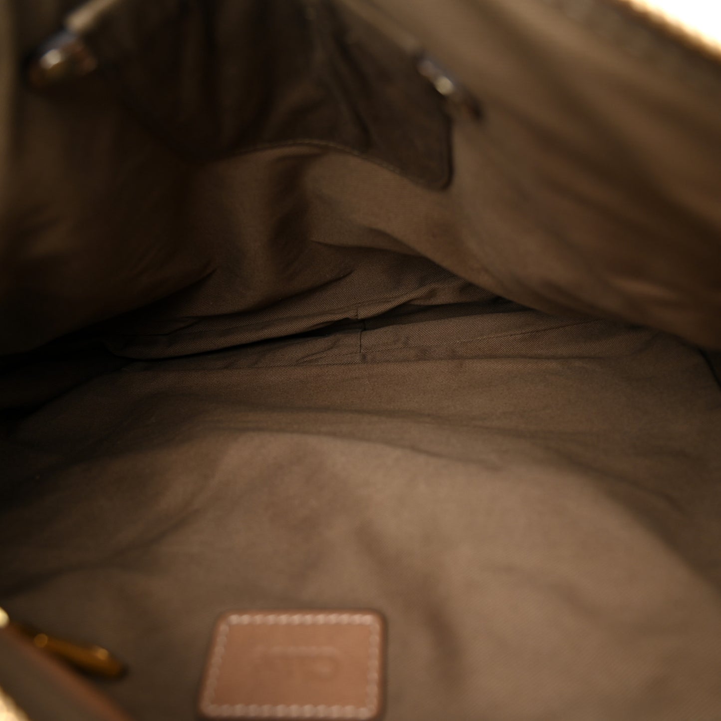 Calfskin Large Marcie Satchel Nut Nut