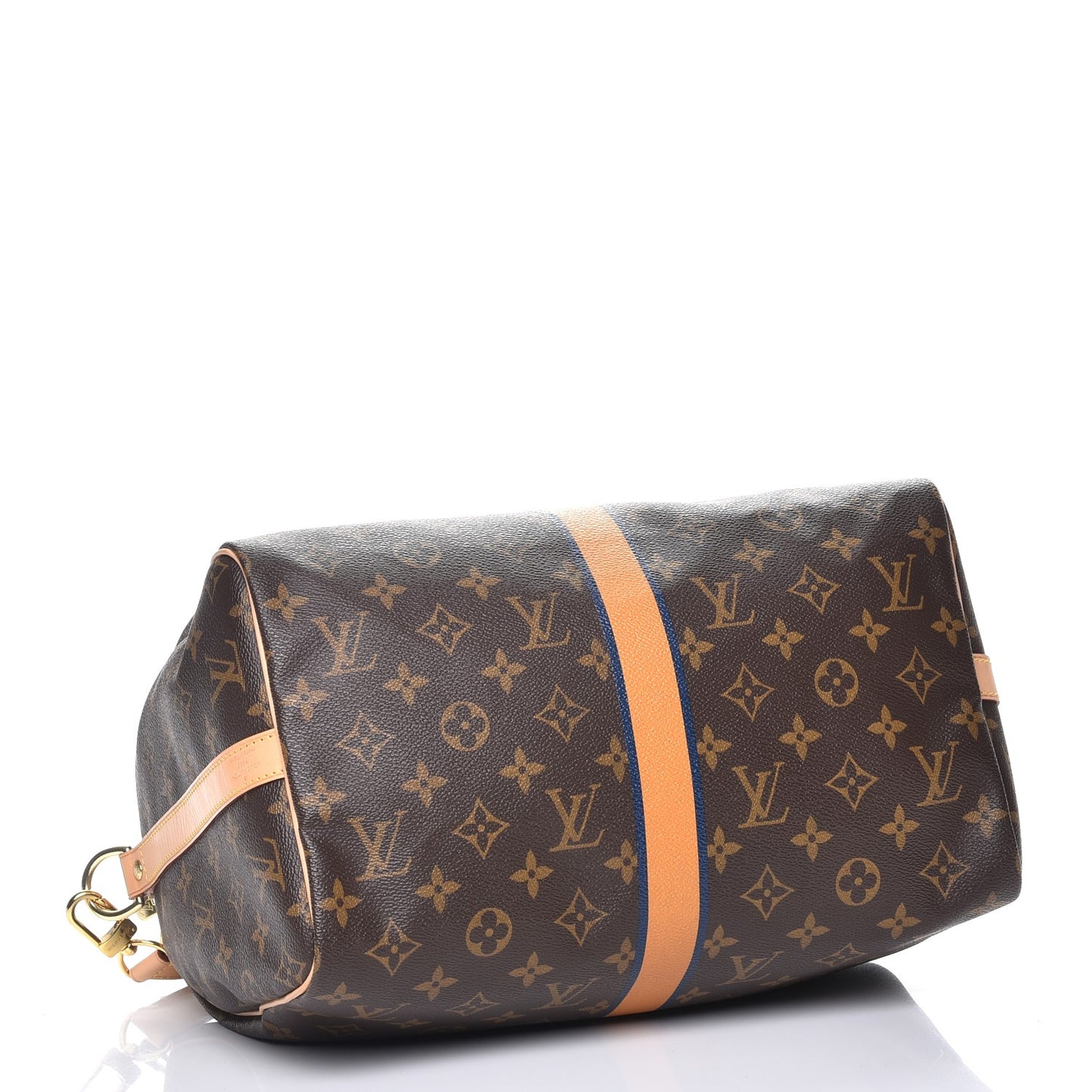 Monogram My LV Heritage Speedy Bandouliere 30 Moutarde Blue de France