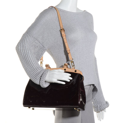 Louis Vuitton Vernis Brea MM Amarante 2 of 9